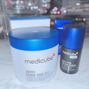 MEDICUBE ゼロ毛穴1DAYセラムのクチコミ「
‪‪❤︎‬ medicube
・ゼロ毛穴パッド2.0
・ゼロ毛穴1dayセラム

メディキュ.....」（1枚目）