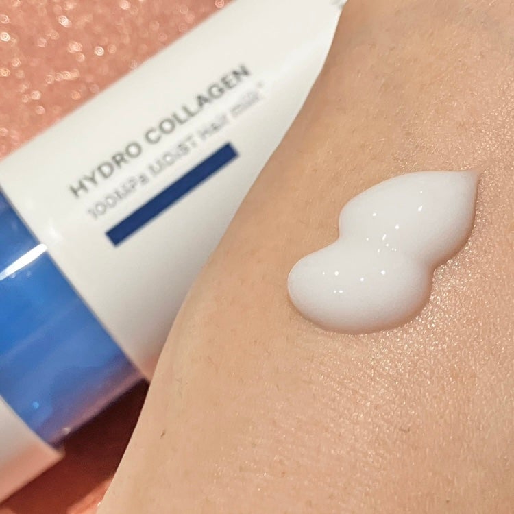 超高圧*¹浸透型ハイドロコラーゲン*⁸配合 集中美容液ヘアミルク/unlabel/ヘアミルクを使ったクチコミ(2枚目)