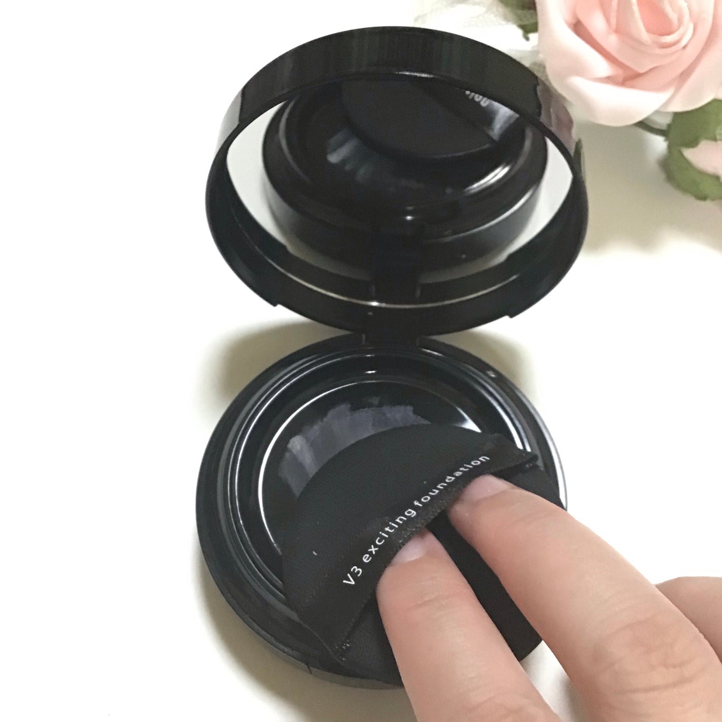 V3 エキサイティングファンデーション/SPICARE/クッションファンデーションを使ったクチコミ(6枚目)