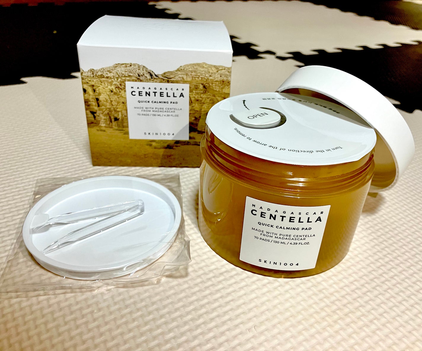 ゆずえもん on LIPS 「【使用した商品】センテラクイックカーミングパッド70枚入【商品..」(1枚目)