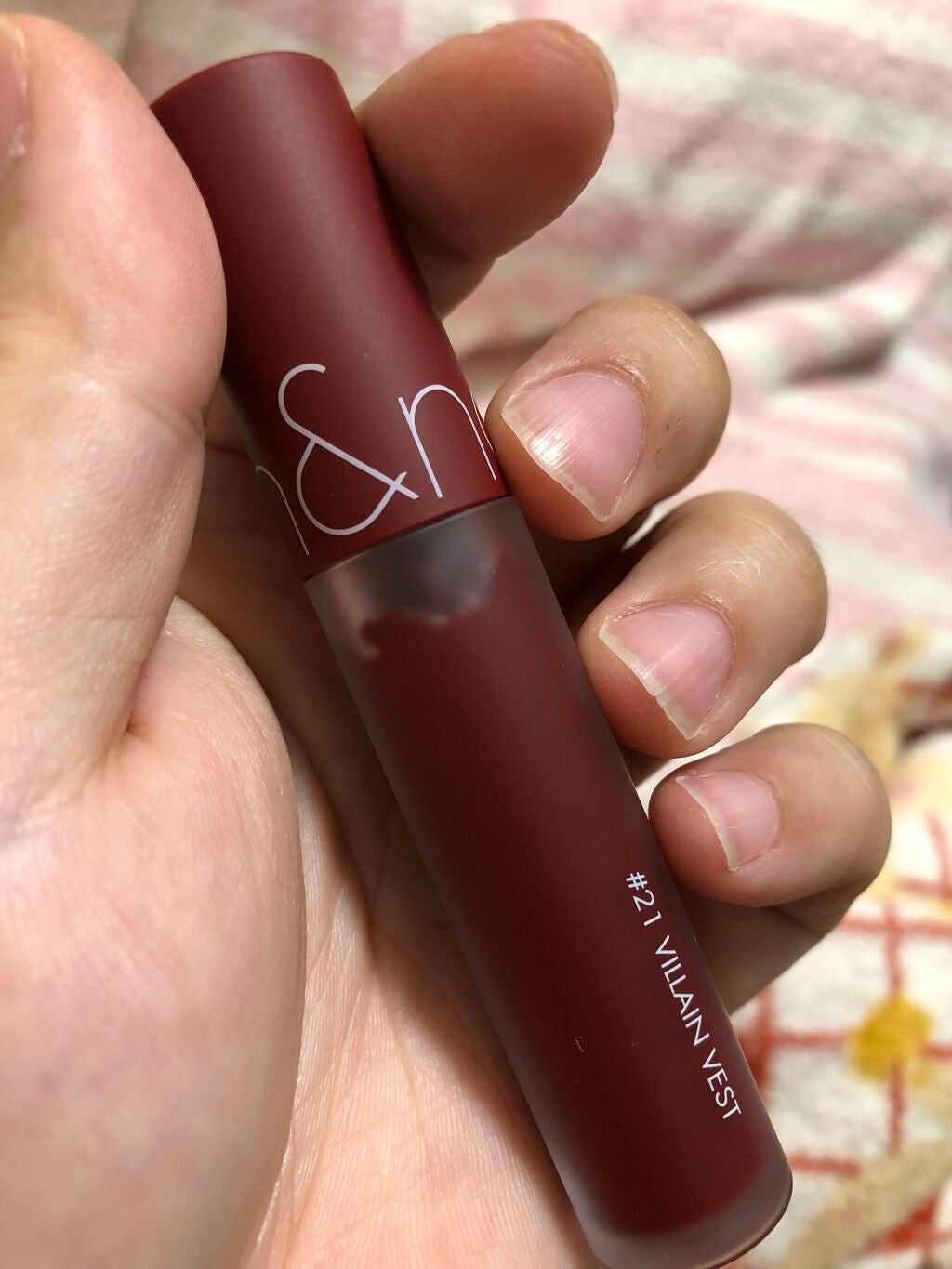 ゼロベルベットティント/rom&nd/リップティントを使ったクチコミ(1枚目)