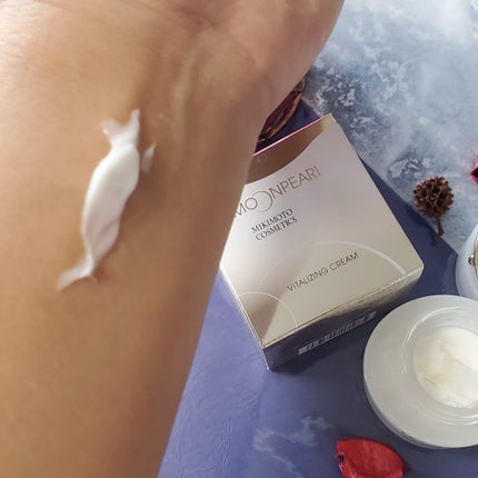 ムーンパール バイタライジングクリーム/ミキモト コスメティックス/フェイスクリームを使ったクチコミ(5枚目)