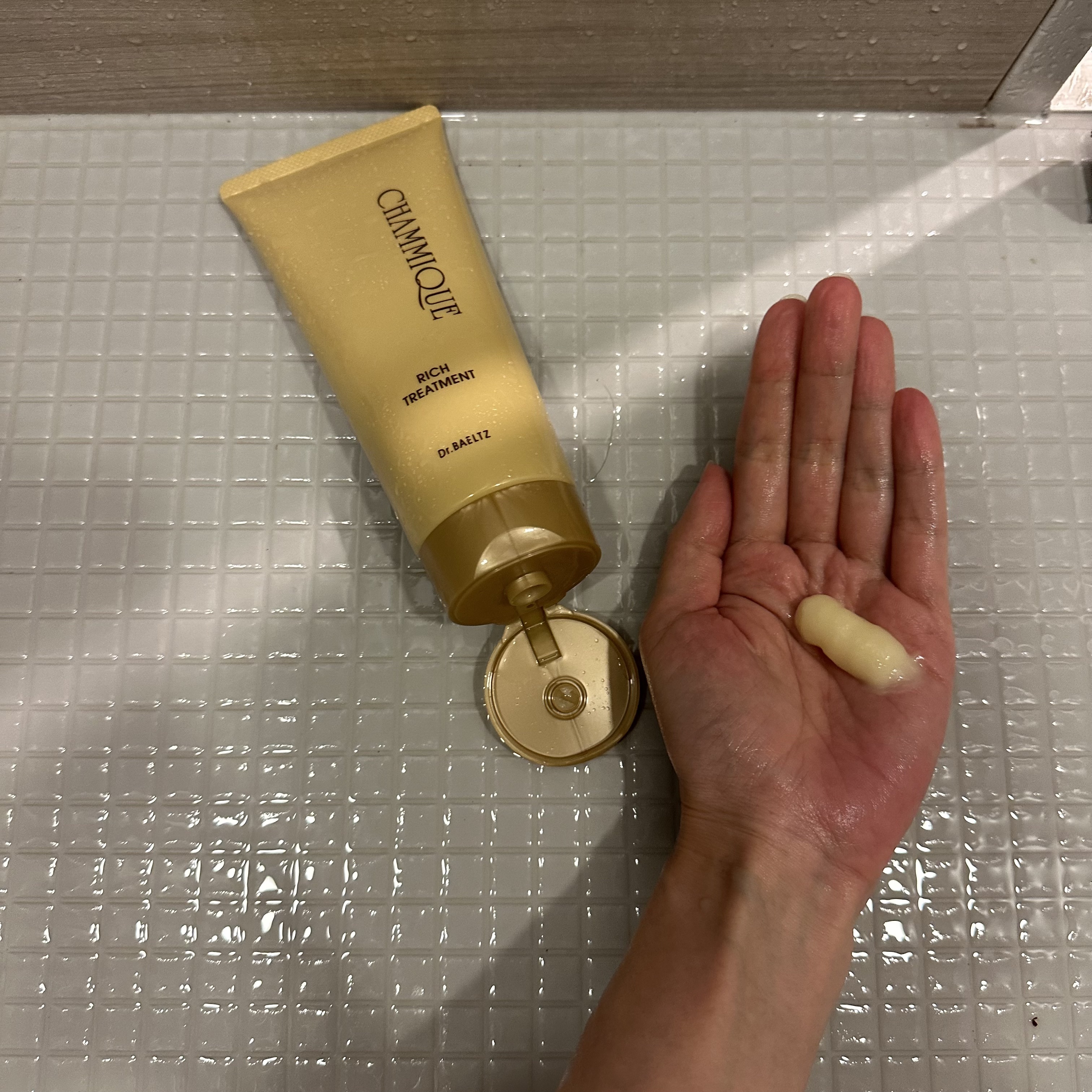 シャンミーク リッチトリートメント/ドクターベルツ/洗い流すヘアトリートメントを使ったクチコミ（3枚目）