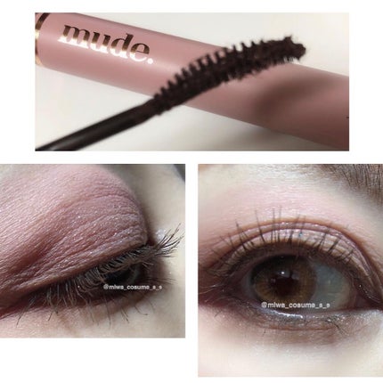MD インスパイアロングラッシュ カーリングマスカラ/mude/マスカラを使ったクチコミ(2枚目)