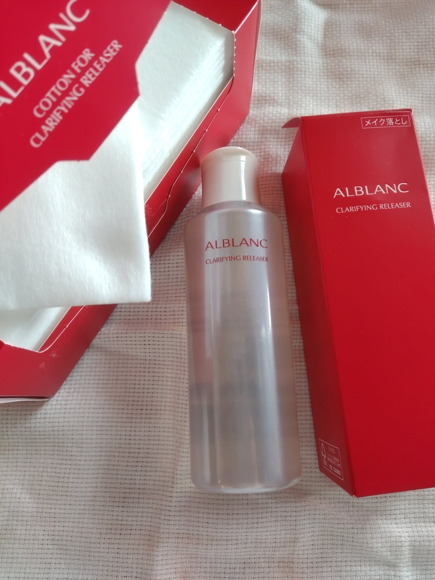 クラリファイイング リリーサー/ALBLANC/クレンジングウォーターを使ったクチコミ(1枚目)