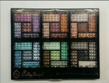 30COLORSEYESHADOWPALETTE/Dolly Angel/アイシャドウパレットを使ったクチコミ（2枚目）