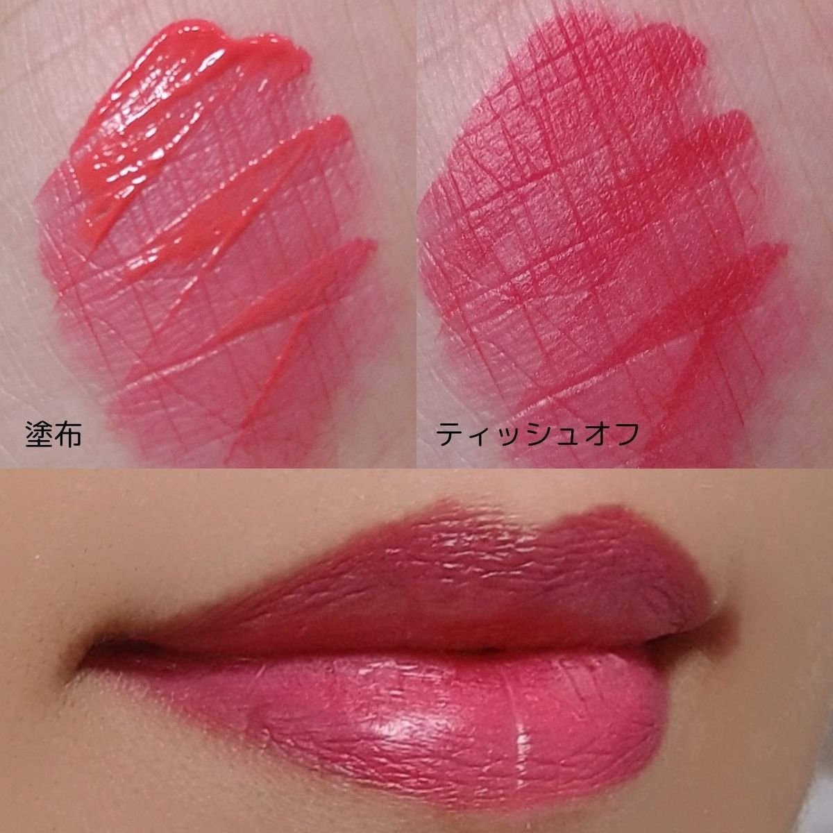 Soak Tattoo Tint 【旧】01 ソルト/フォレンコス/リップグロスを使ったクチコミ（2枚目）