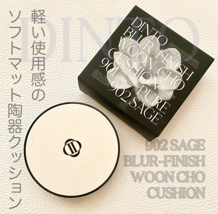 ブラーフィニッシュ雲楚クッション/Dinto/クッションファンデーションを使ったクチコミ(1枚目)