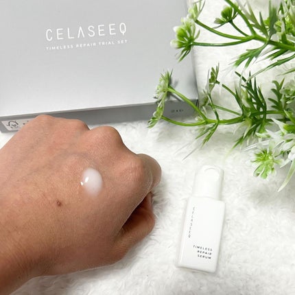 タイムレスリペア 未来肌おためしセット/CELASEEQ/スキンケアキットを使ったクチコミ(3枚目)