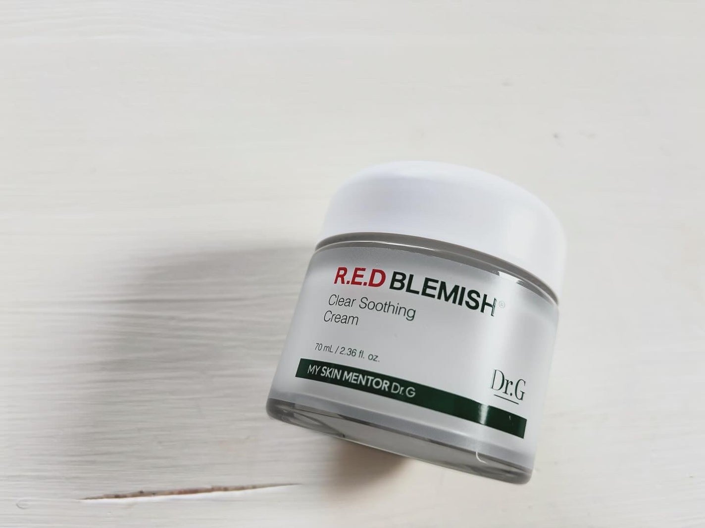 レッドブレミッシュ クリアスージングクリーム/Dr.G/フェイスクリームを使ったクチコミ(1枚目)