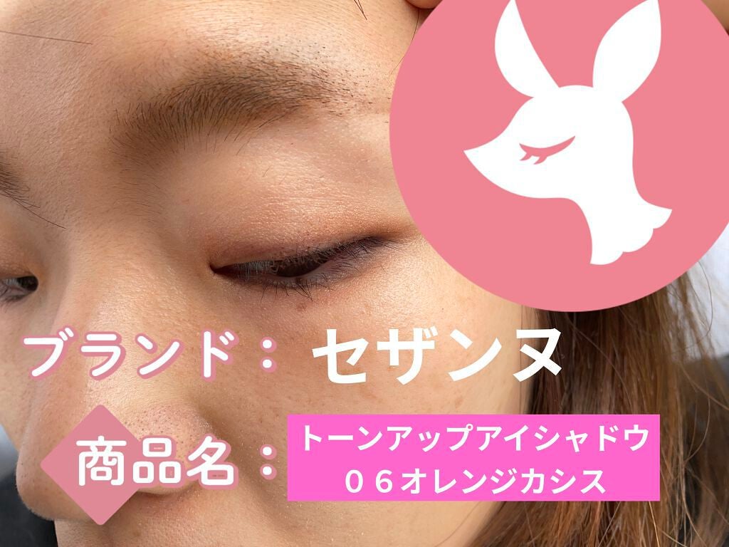 トーンアップアイシャドウ/CEZANNE/アイシャドウパレットを使ったクチコミ(3枚目)