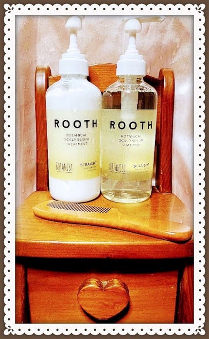 ルース ボタニカルスカルプセラム シャンプー・トリートメント(ストレート)/BOTANIST/市販シャンプーを使ったクチコミ(1枚目)