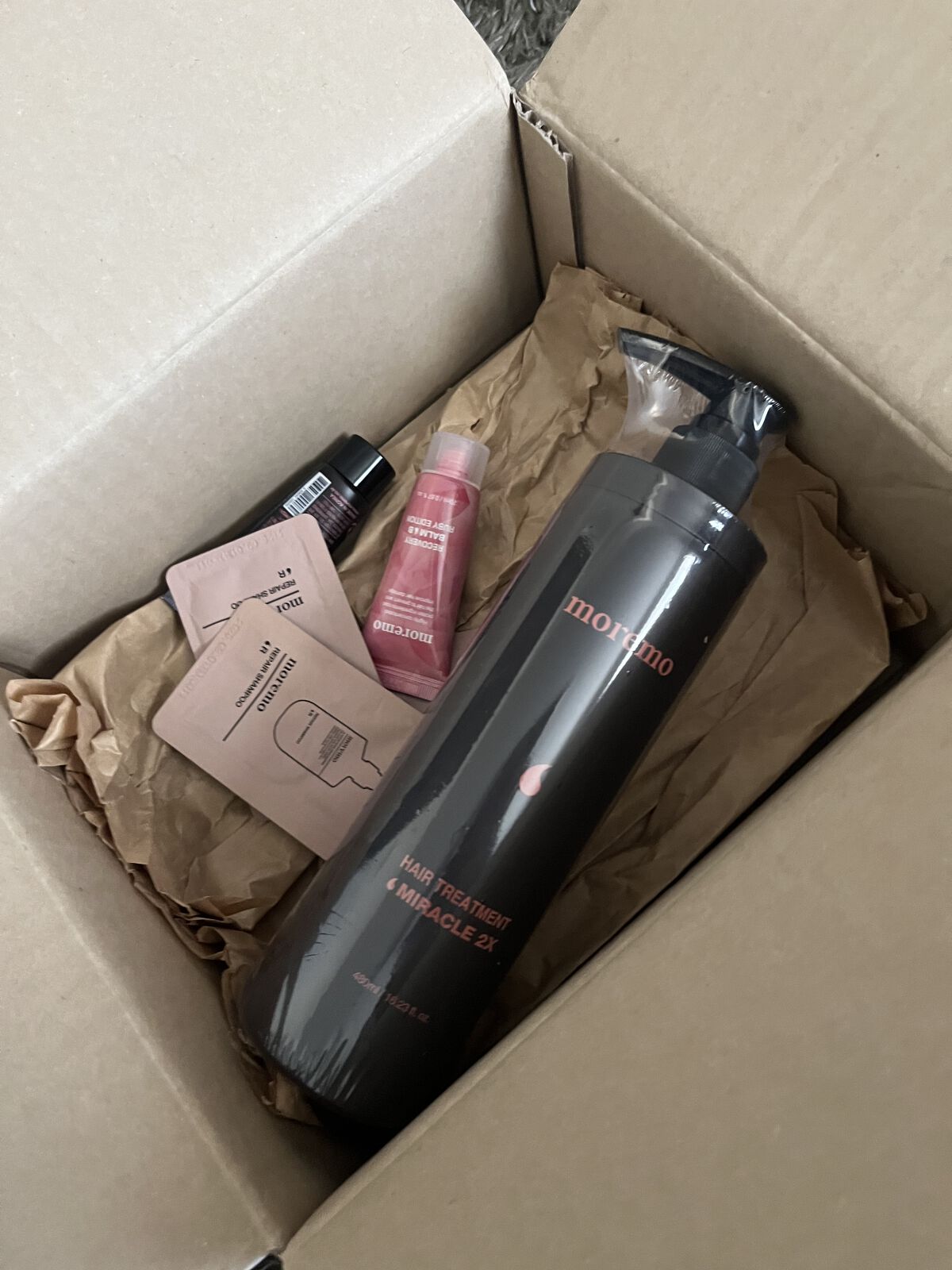 ヘアトリートメント ミラクル2X (シグネチャー)/moremo/洗い流すヘアトリートメントを使ったクチコミ（1枚目）