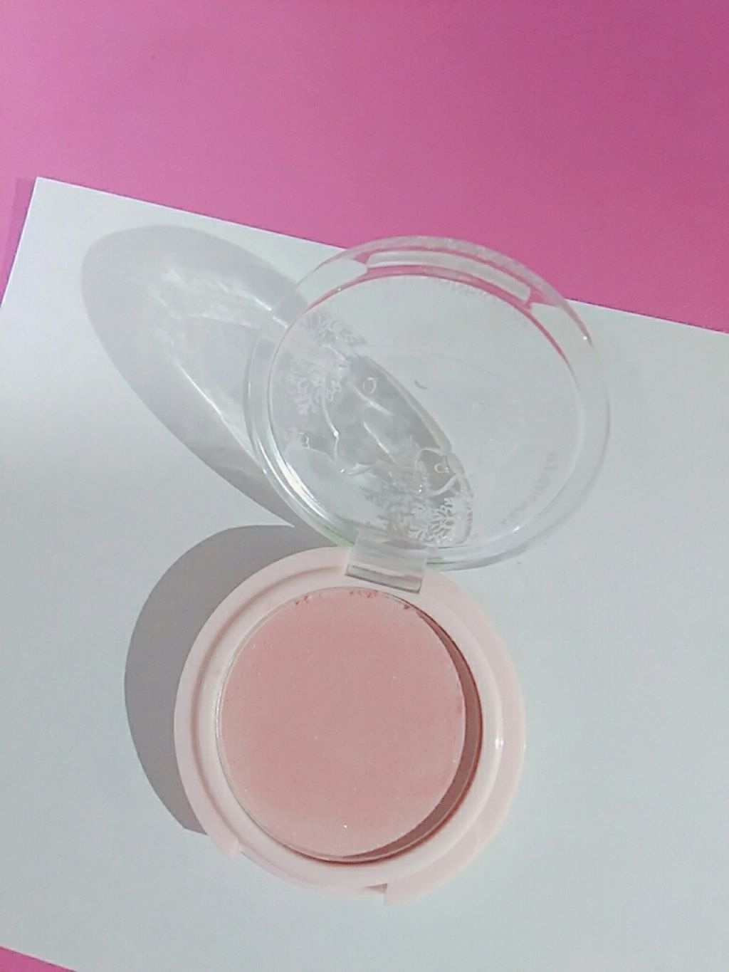 Blooming Kitty パウダーチーク/DAISO/パウダーチークを使ったクチコミ(2枚目)