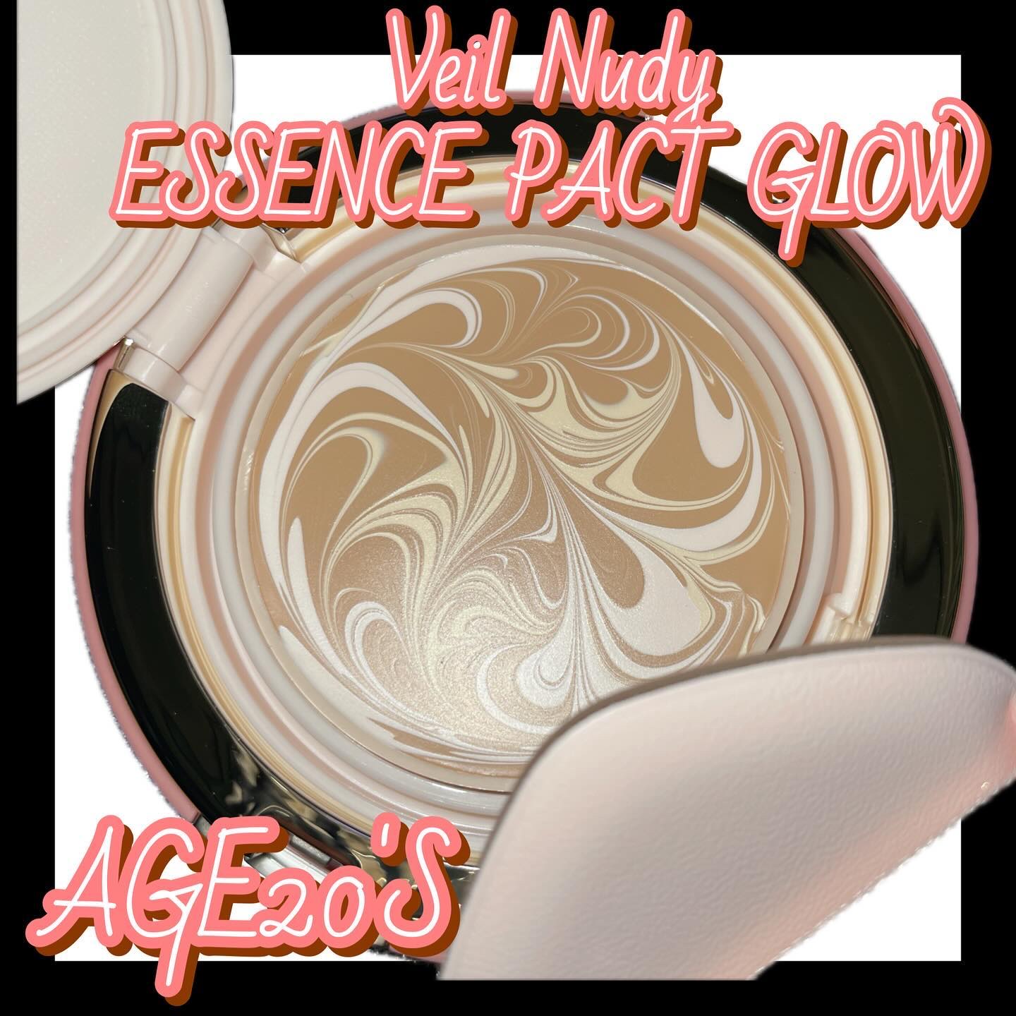 ヴェールヌーディ エッセンスパクトグロウ 20 オークル/AGE20’s/クリーム・エマルジョンファンデーションを使ったクチコミ（1枚目）