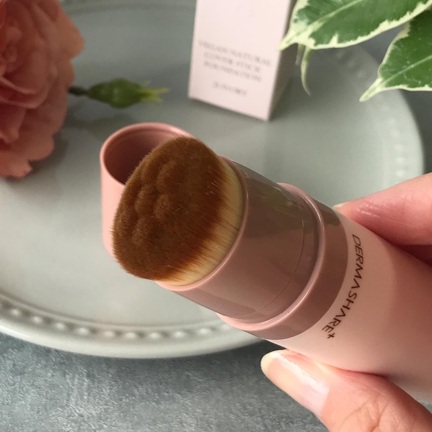 ヴィーガンナチュラルカバースティックファンデーション/DERMASHARE/その他ファンデーションを使ったクチコミ(5枚目)