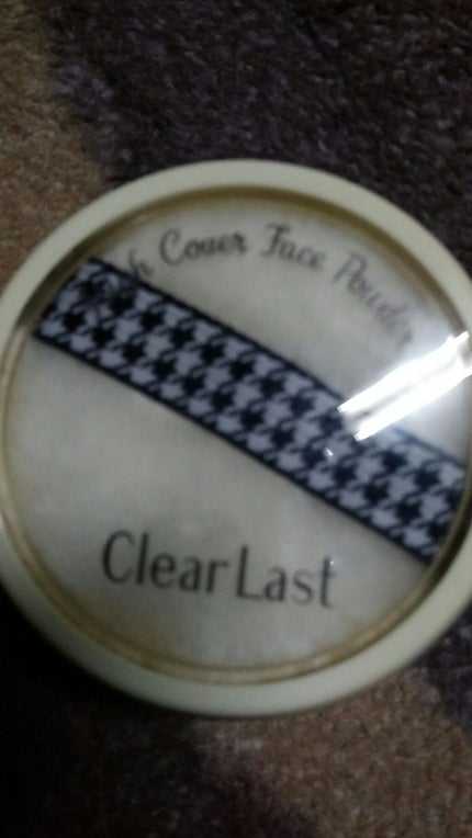 フェイスパウダー ハイカバー  白肌オークル/クリアラスト/プレストパウダーを使ったクチコミ(1枚目)