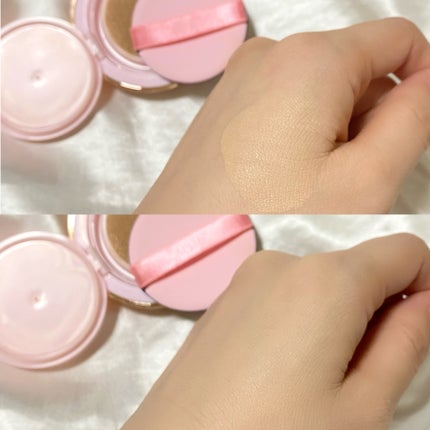 ピンクティーツリーカバークッション/APLIN/クッションファンデーションを使ったクチコミ(4枚目)