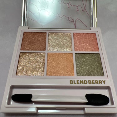 オーラクリエイション 101 グースベリー＆セピアブラウン(限定カラー)/BLEND BERRY/アイシャドウパレットを使ったクチコミ（1枚目）