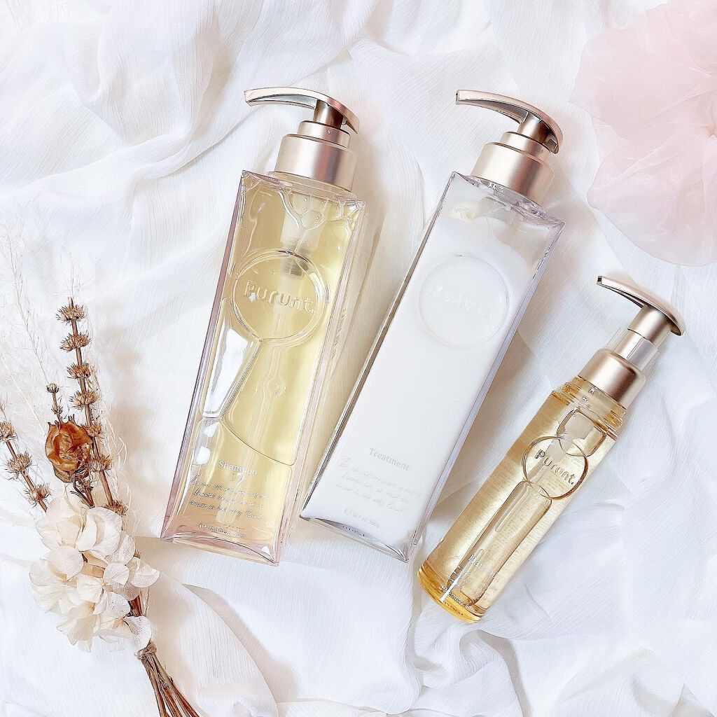 プルント モイストリッチ美容液シャンプー/モイストリッチリペア美容液トリートメント/Purunt./市販シャンプーを使ったクチコミ(1枚目)