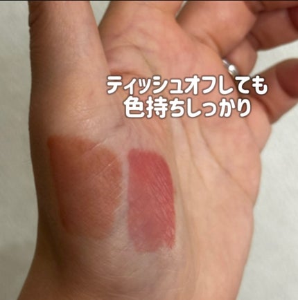 ネンマクフェイク リキッド/Visée/口紅を使ったクチコミ(4枚目)