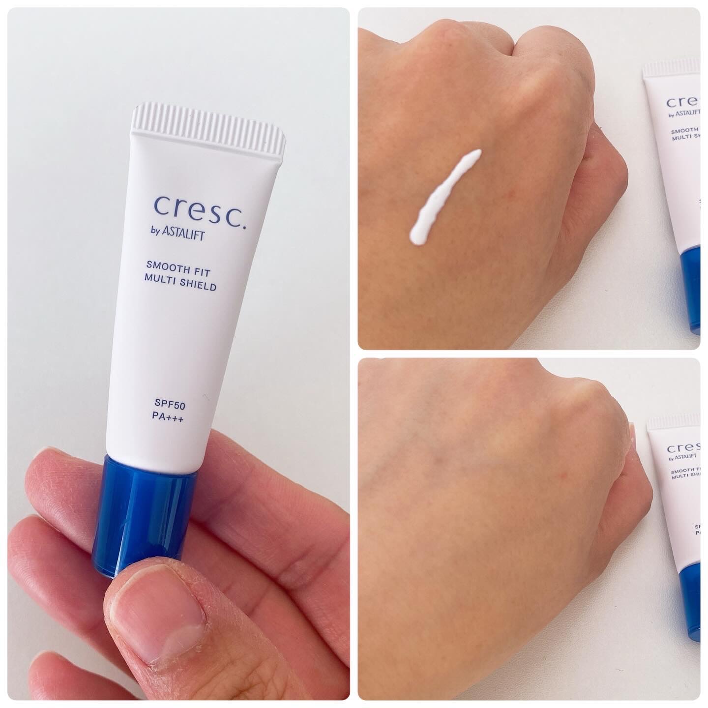 スムースフィット マルチシールド/cresc. by ASTALIFT/化粧下地を使ったクチコミ（2枚目）