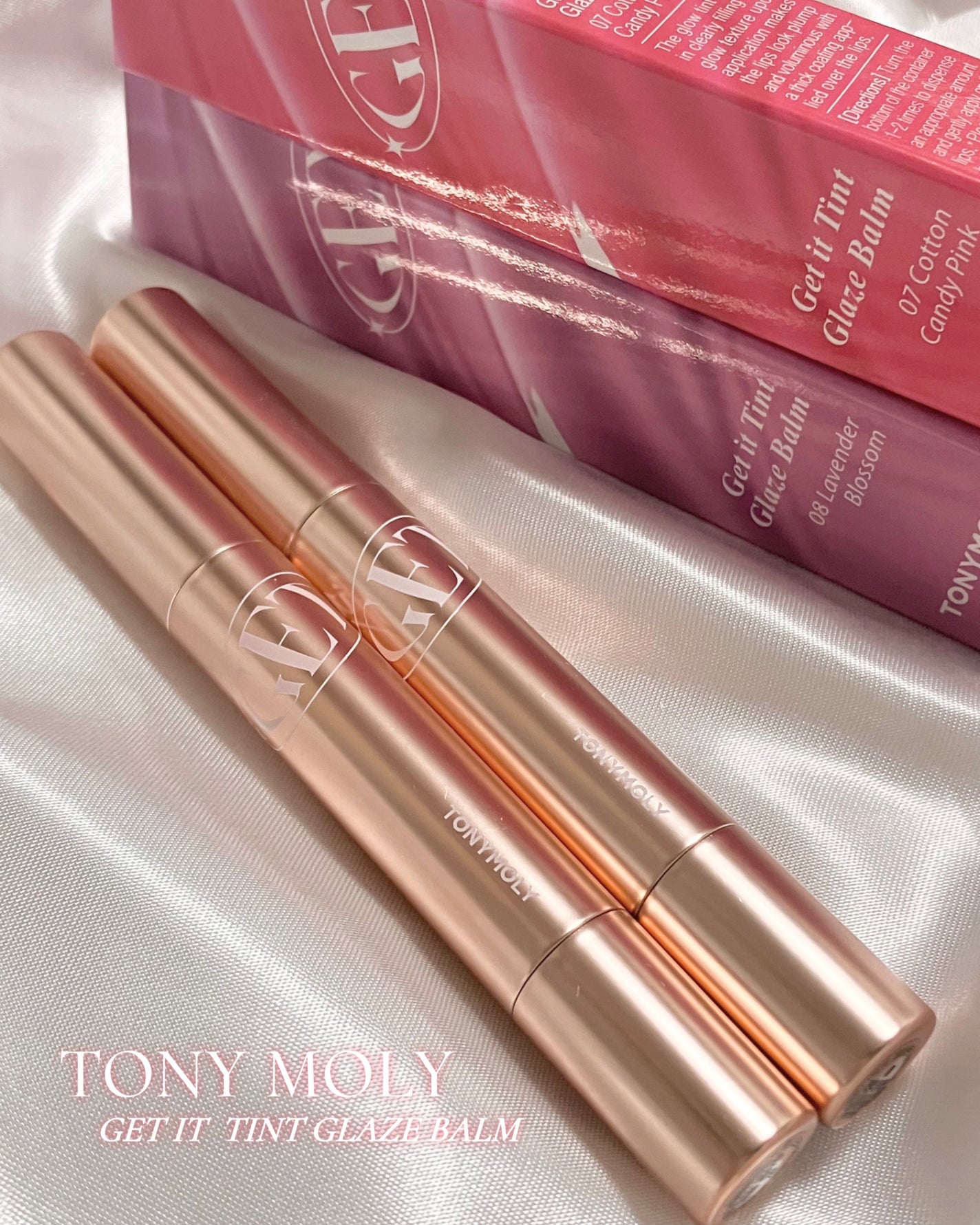ゲットイットティントグレーズバーム/TONYMOLY/リップティントを使ったクチコミ(2枚目)