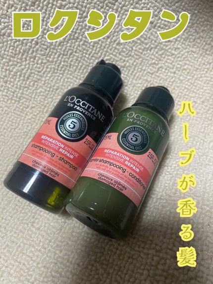 ファイブハーブスリペアリングシャンプー/コンディショナー/L'OCCITANE/シャンプー・コンディショナーを使ったクチコミ(1枚目)