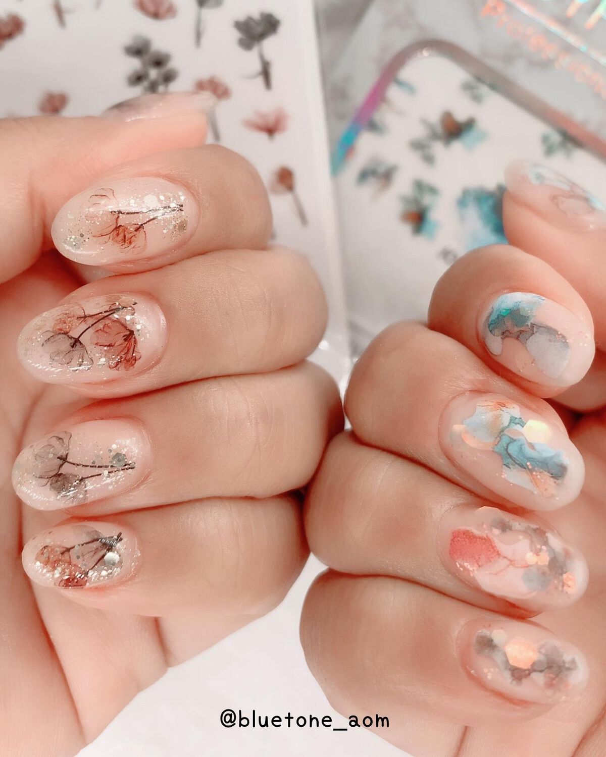 ジェルネイル（ライト対応）/セリア/ジェルネイルを使ったクチコミ（2枚目）