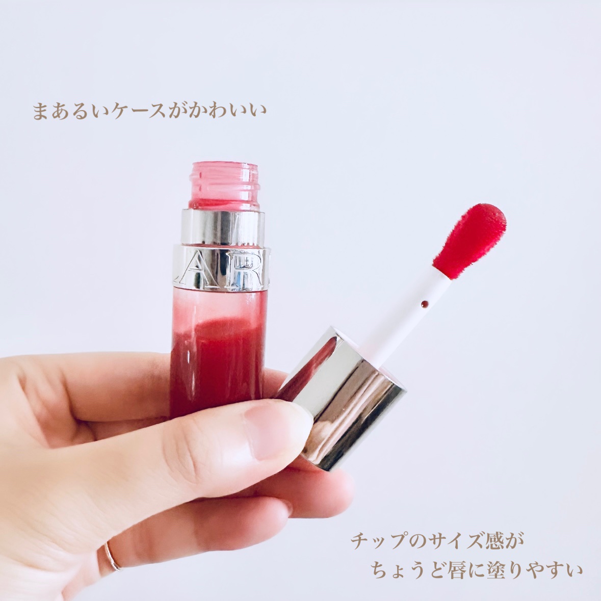 リップコンフォートオイル/CLARINS/リップグロスを使ったクチコミ（2枚目）