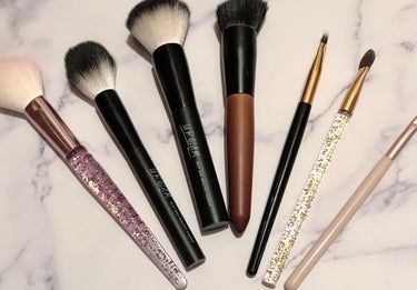 UR GLAM　EYESHADOW BRUSH B/U R GLAM/メイクブラシを使ったクチコミ（2枚目）