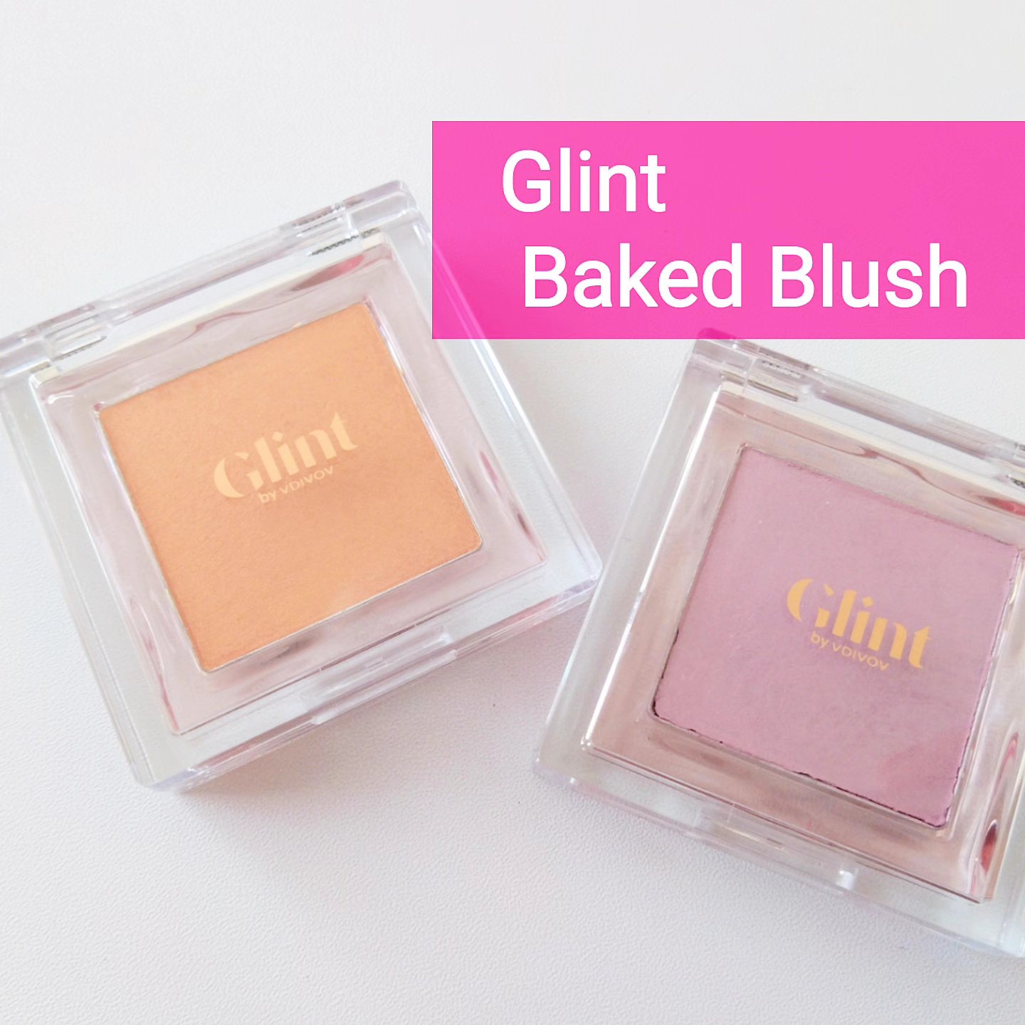 ベイクドブラッシュ #01 Eternal Breeze/Glint/パウダーチークを使ったクチコミ（1枚目）