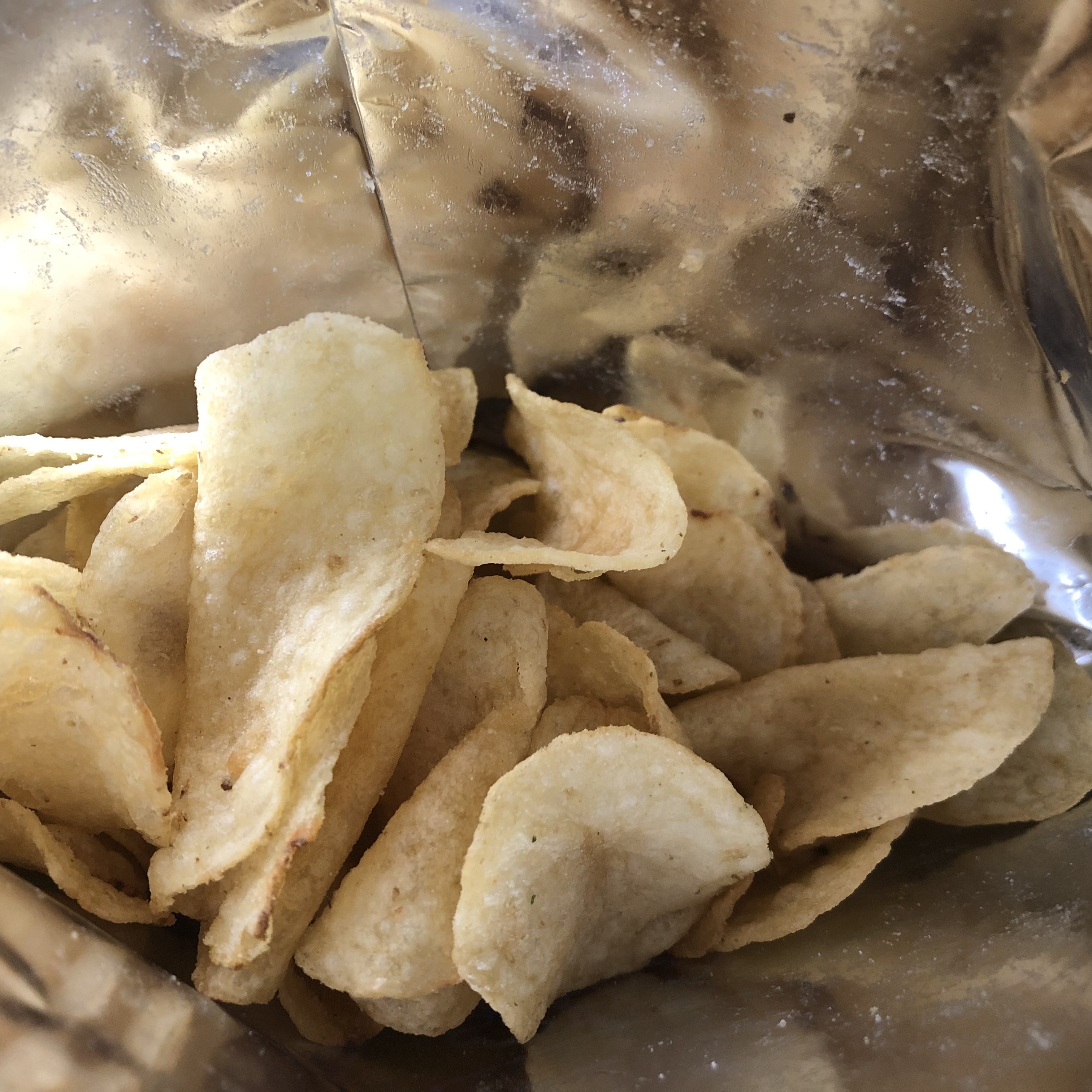 堅あげポテト 塩わさび味/カルビー/食品を使ったクチコミ（2枚目）