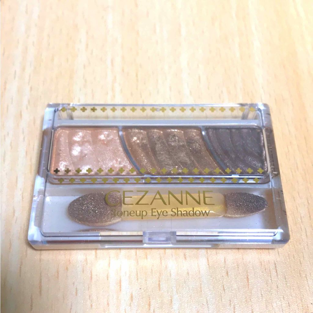 トーンアップアイシャドウ/CEZANNE/アイシャドウパレットを使ったクチコミ（1枚目）