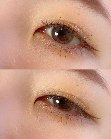 ダイヤモンドシリーズ 星空リキッドアイシャドウ/ZEESEA/リキッドアイシャドウを使ったクチコミ(9枚目)