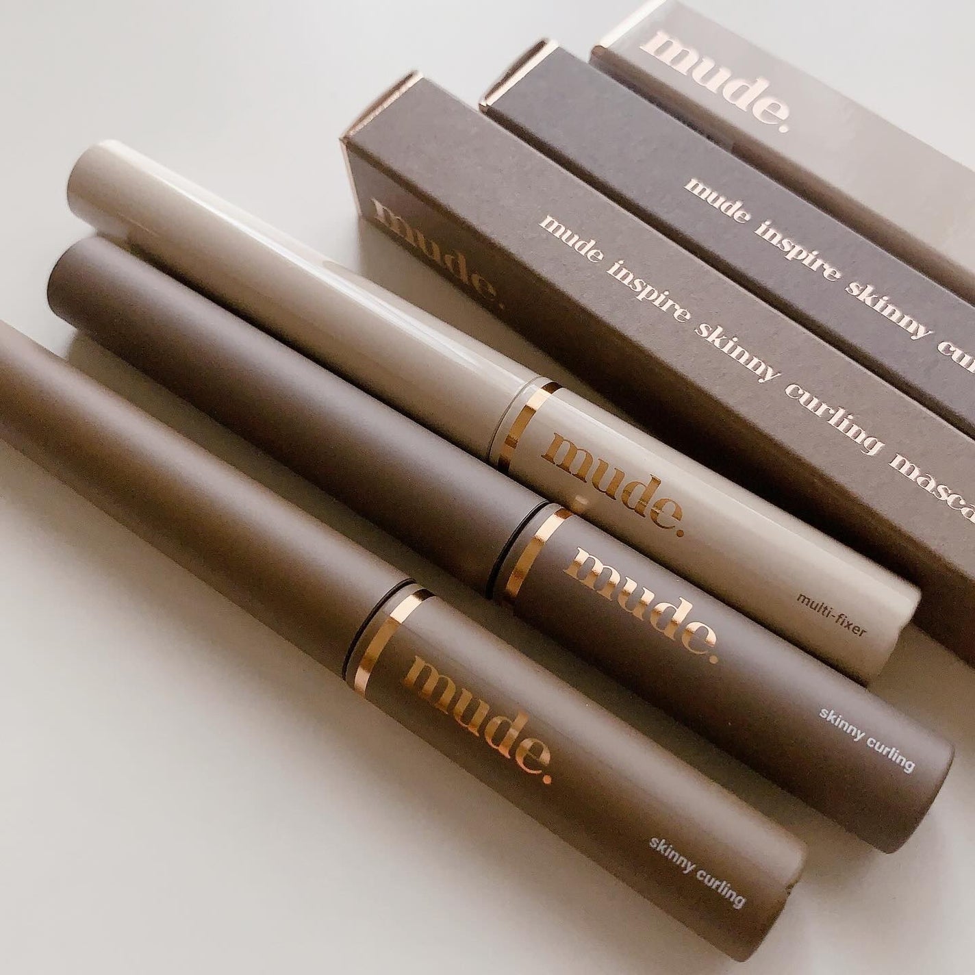 インスパイアスキニーカーリングマスカラ/mude/マスカラを使ったクチコミ(4枚目)