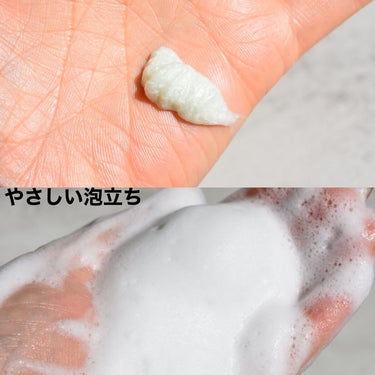 蓮の葉弱酸性クレンジングフォーム/Luvum/洗顔フォームを使ったクチコミ（2枚目）