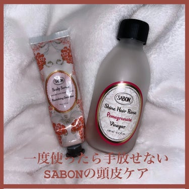 シャインヘアビネガー/SABON/シャンプー・コンディショナーを使ったクチコミ（1枚目）