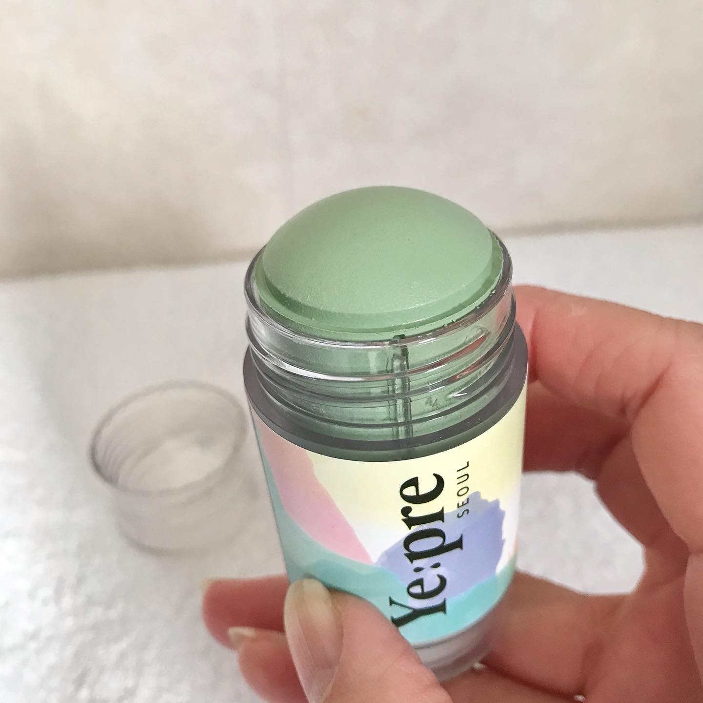 グリーンティークレイスティックマスク/イェプリ/洗い流すパック・マスクを使ったクチコミ（2枚目）