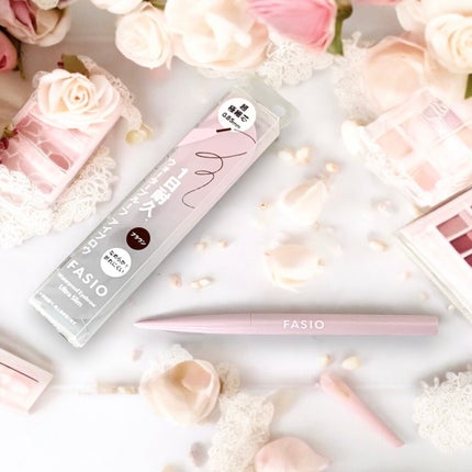 ウォータープルーフ アイブロウ(超極細芯)/FASIO/アイブロウペンシルを使ったクチコミ(1枚目)