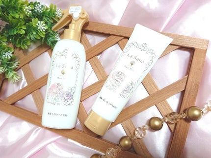 海藻 スムース ヘア ミルク スウィートブーケの香り/ラサーナ/ヘアミルクを使ったクチコミ(1枚目)