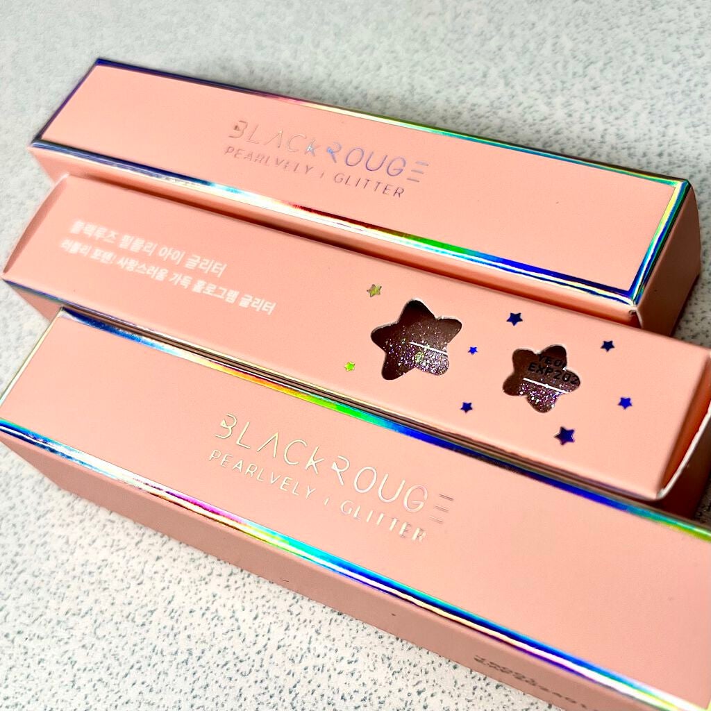 パールブリーアイグリッター/BLACK ROUGE/グリッターを使ったクチコミ(8枚目)