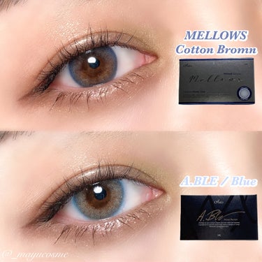 メローズ(Mellows)/OLOLA/カラーコンタクトレンズを使ったクチコミ（7枚目）