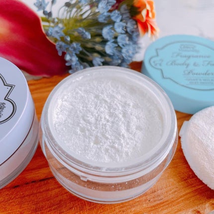 フレグランス ボディ&フェイスパウダー ゴートミルク 6g/Leivy/ルースパウダーの画像