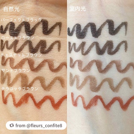 スキルレスライナー/LUMIURGLAS/リキッドアイライナーを使ったクチコミ(2枚目)