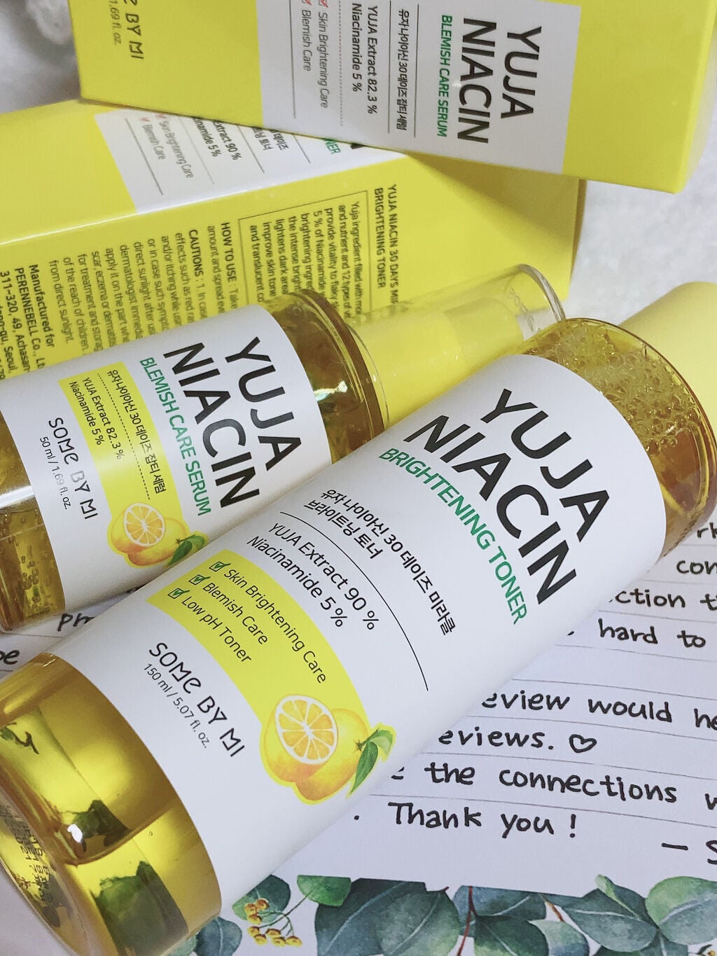 ユズナイアシン30 デイズ ミラクルブライトニング トナー/SOME BY MI/化粧水を使ったクチコミ(1枚目)