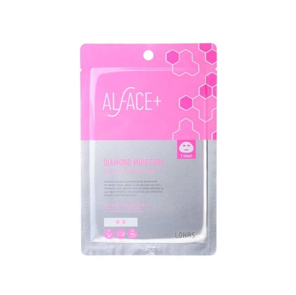 ダイヤモンドモイスチャー アクアモイスチャー シートマスク/ALFACE+/シートマスク・パックを使ったクチコミ(1枚目)