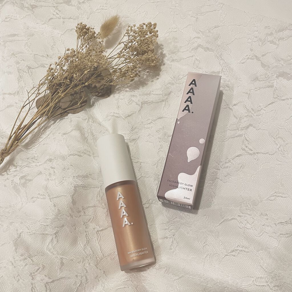 ハイライター/AAAA./リキッドハイライトを使ったクチコミ（1枚目）