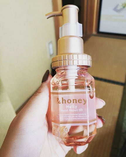 &honey メルティ モイストリペア ヘアオイル 3.0/&honey/ヘアオイルを使ったクチコミ(1枚目)