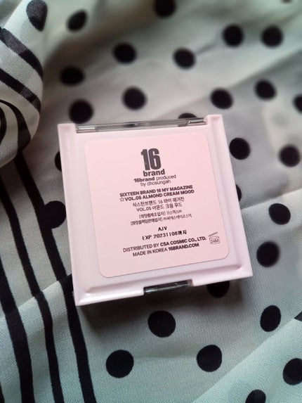 16 MY MAGAZINE/16BRAND/アイシャドウパレットを使ったクチコミ(6枚目)